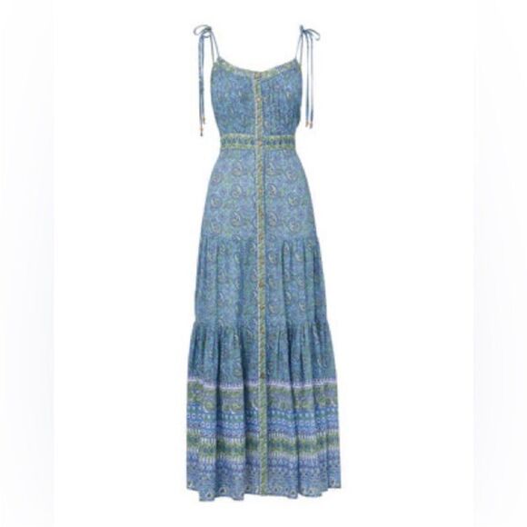NWT Veronica Beard Windansea Electric Blue Multi Dress $ 498.00 M - Picture 5 of 9